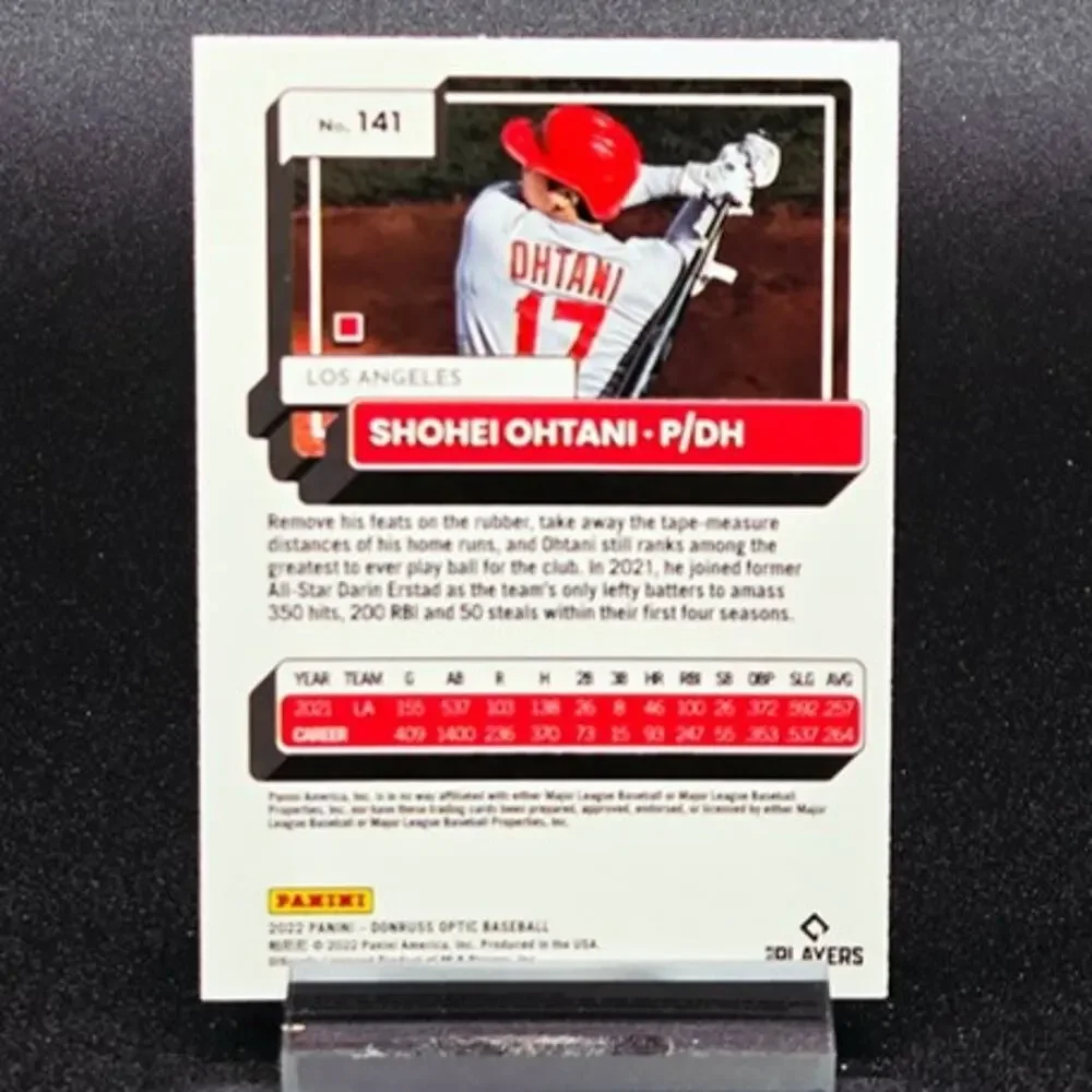 Shohei Ohtani Donruss Optic Phoenix Los Angeles Dodgers Superstar - Picture 5 of 7